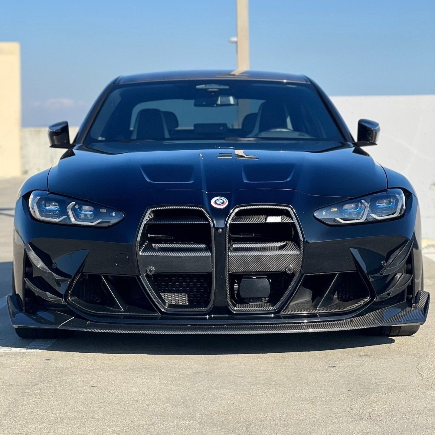 2021+ BMW M3/M4 G8X CARBON FIBER BUMPER AIR DUCT VENT INLET