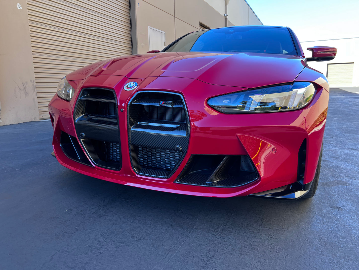 2021+ BMW M3/M4 G8X FRONT RADIATOR MESH WITH QUICK INSTALL MOUNTS