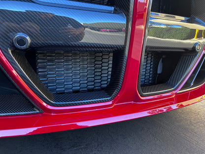 2021+ BMW M3/M4 G8X FRONT RADIATOR MESH WITH QUICK INSTALL MOUNTS