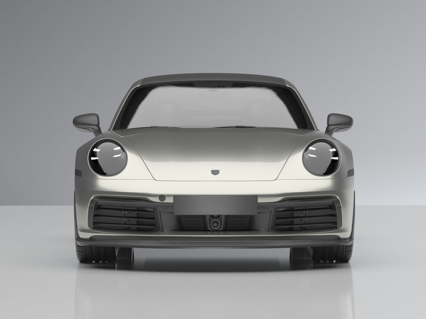 911 SR Front Splitter- Base 911 bumper