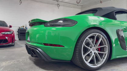 Stradale Design Inconel OAP (over axle pipes) 718 Spyder/ GT4 / GTS 4.0